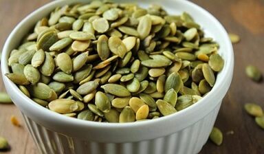Treatment of prostatitis with pumpkin seeds