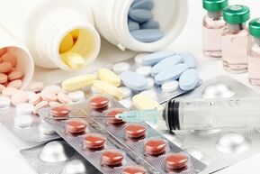 Antibacterial medication in prostatitis