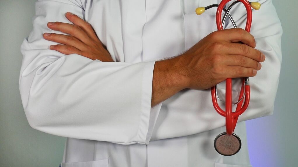 The symptoms of prostatitis are diagnosed by a doctor