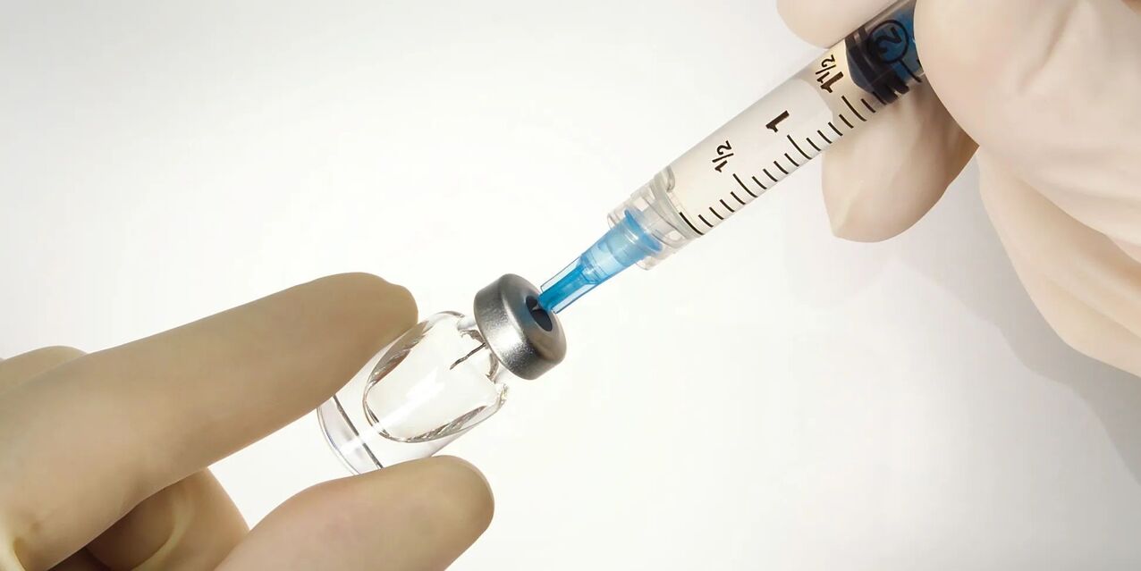 Injections for prostatitis