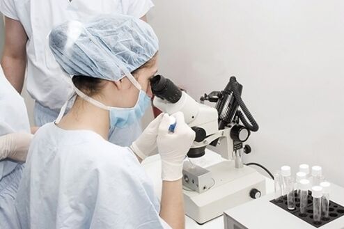 Perform labol armed diagnostics of prostatitis